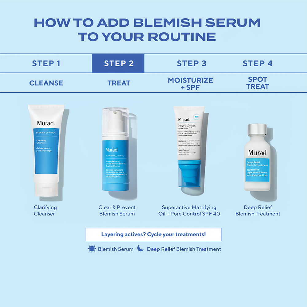 Biome-Balancing Clear & Prevent Blemish Treatment Serum